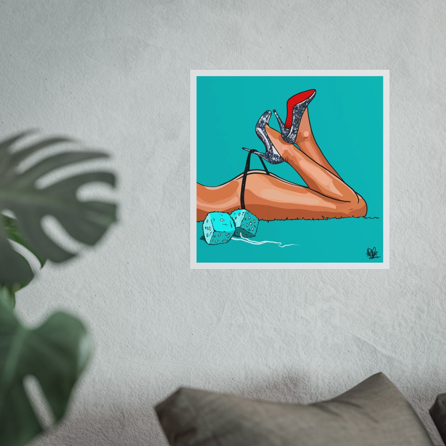 Legs Pop Print