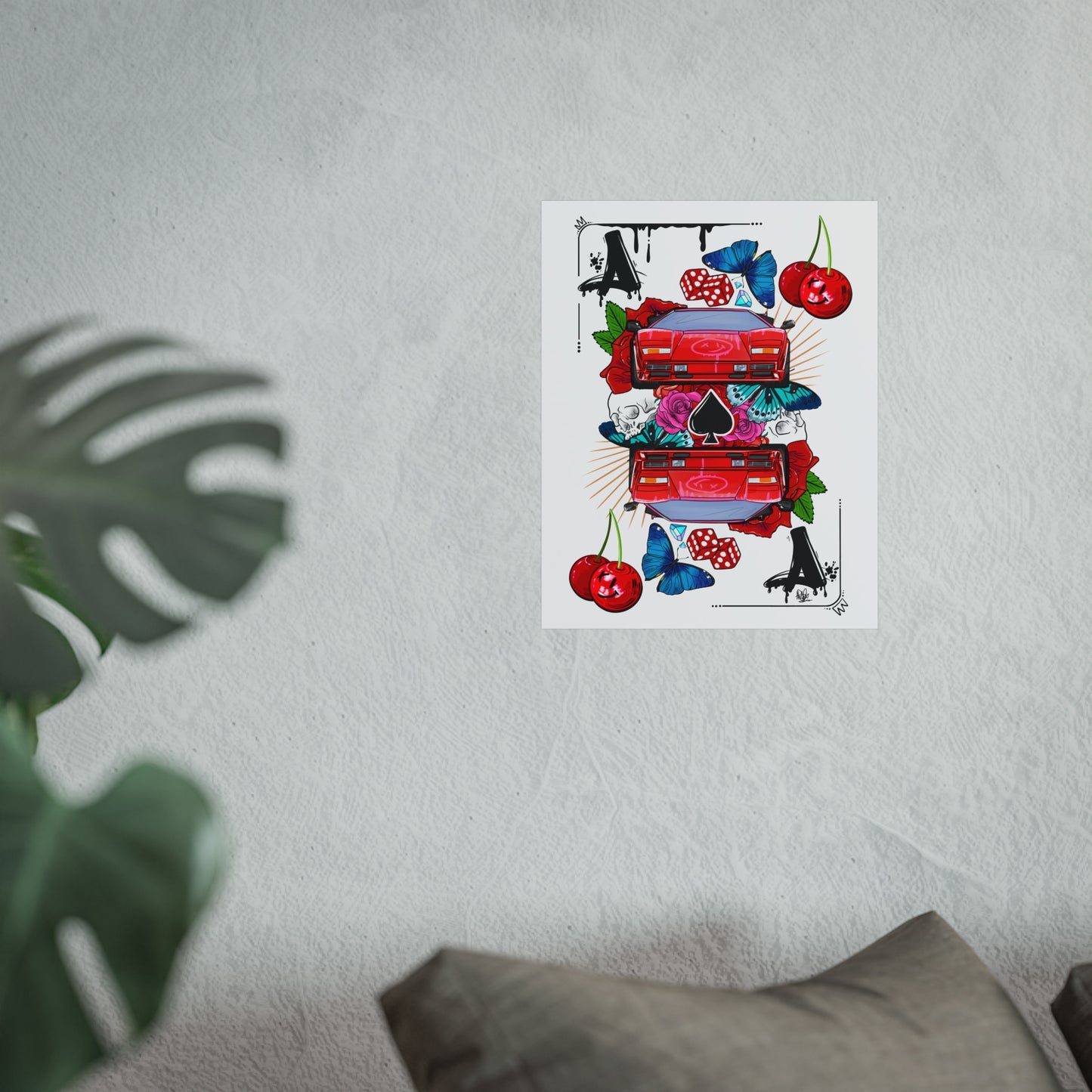 Ace Lamborghini Pop Print