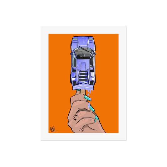 Lamborghini Lolly Pop Print