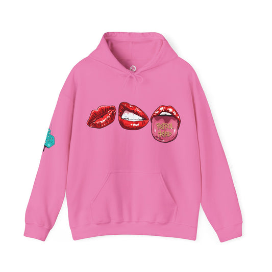 Car Girl Lips Hoodie by Hels x