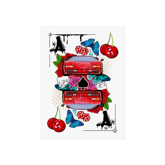 Ace Lamborghini Pop Print