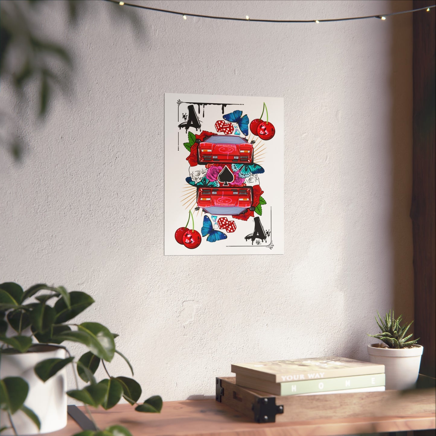 Ace Lamborghini Pop Print