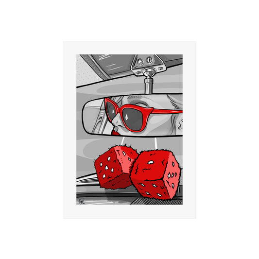 Rear View Pop Print