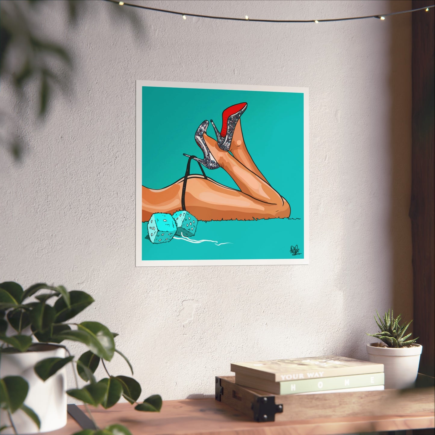 Legs Pop Print