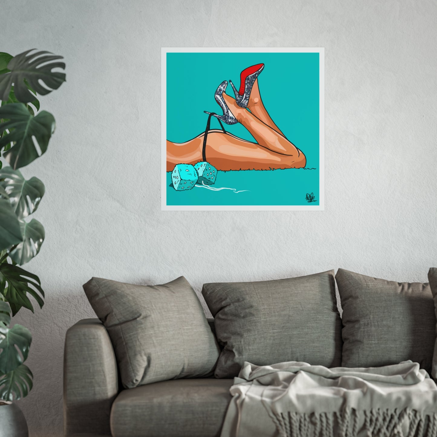 Legs Pop Print