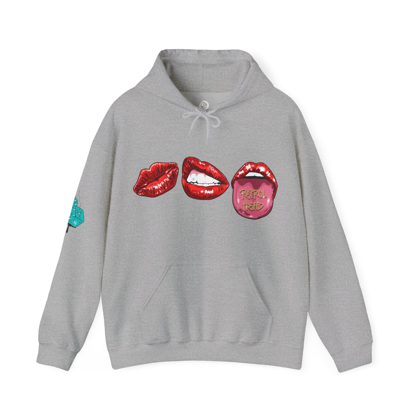 Car Girl Lips Hoodie by Hels x