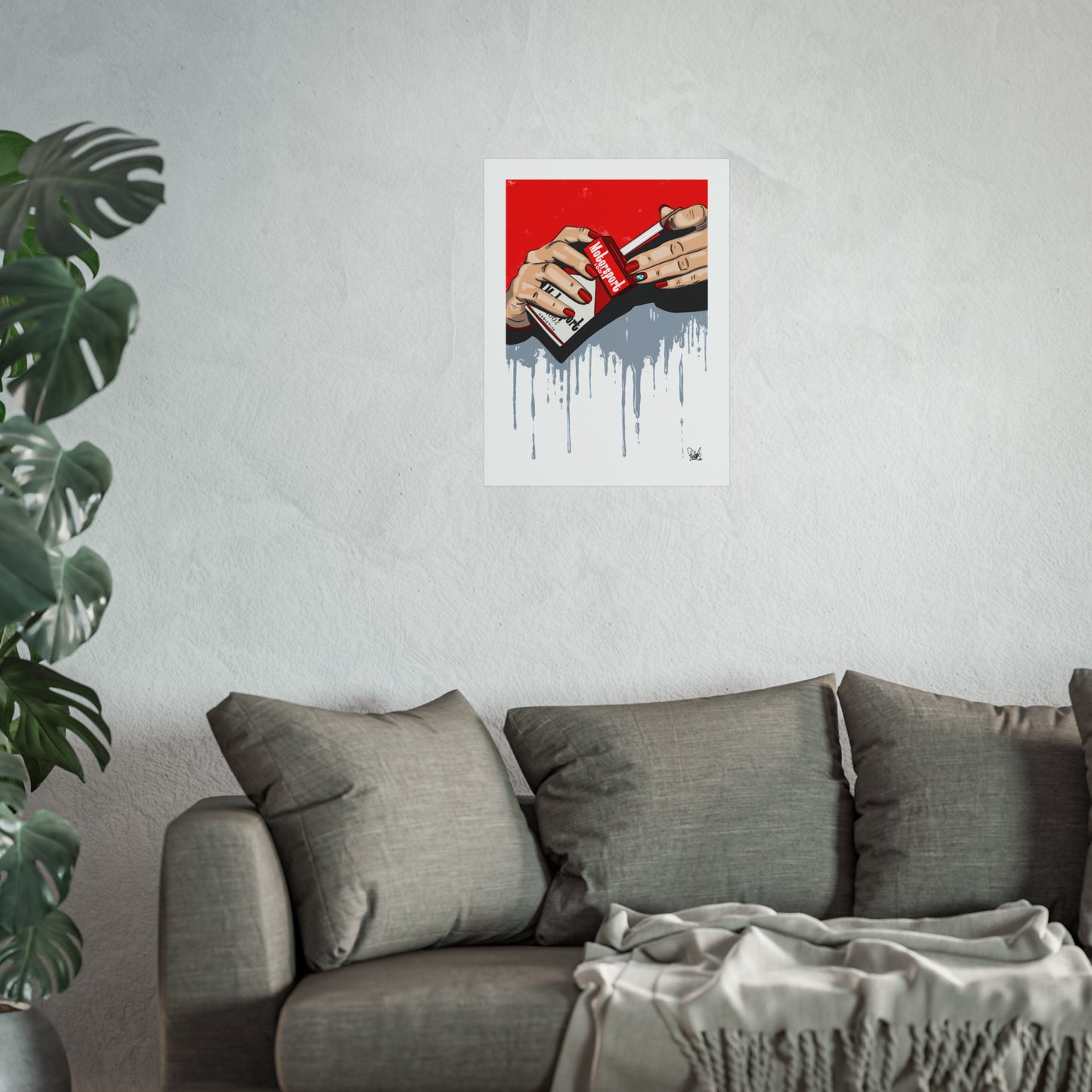 Motorsport Addict Pop Print