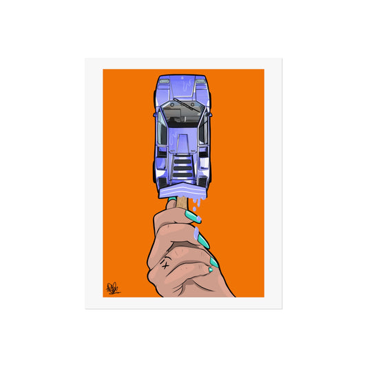 Lamborghini Lolly Pop Print